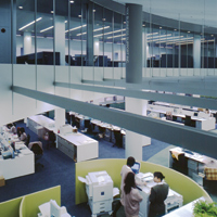 実績写真：YKK50ビル（リノベーション）｜香取建築デザイン事務所