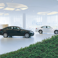 レクサス‐LEXUS manila（ショールーム）|香取建築デザイン事務所